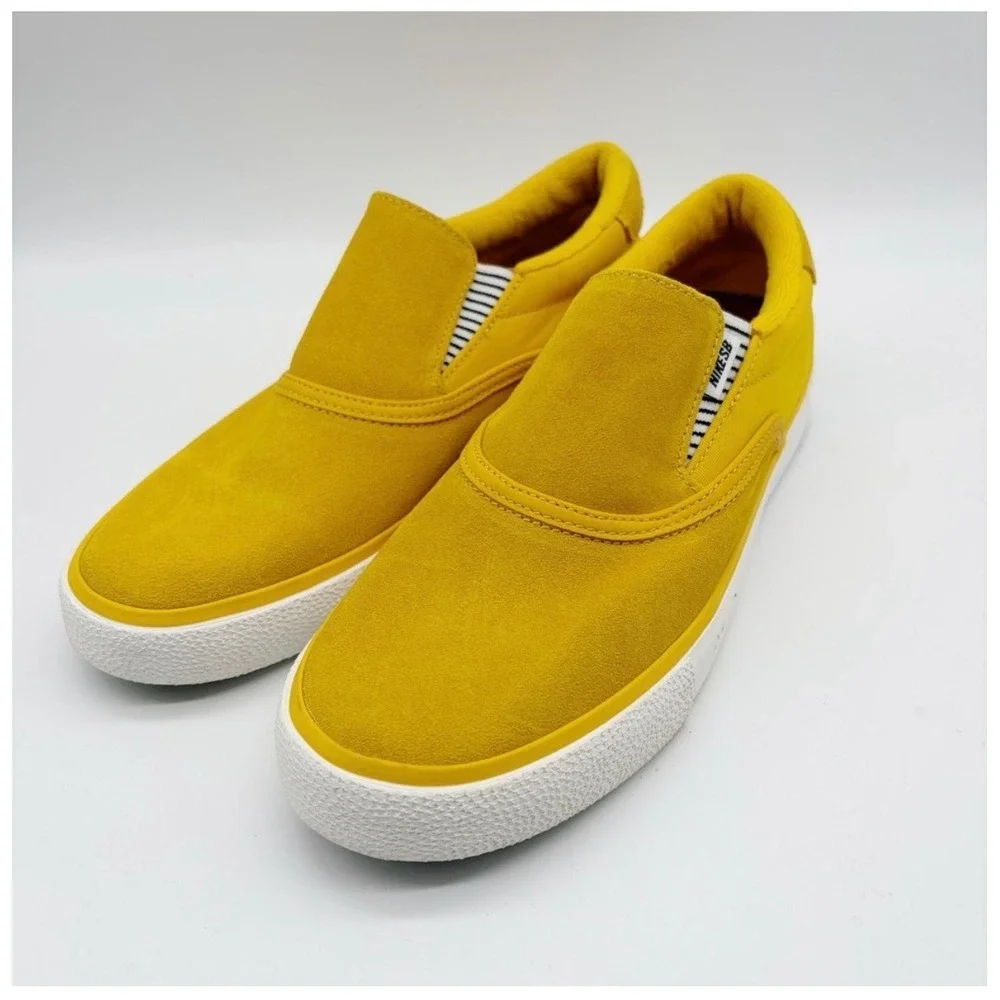 Nike Shoes Women 6 Yellow SB Verona Slip Elissa Steamer Skate DM4424-700 Suede